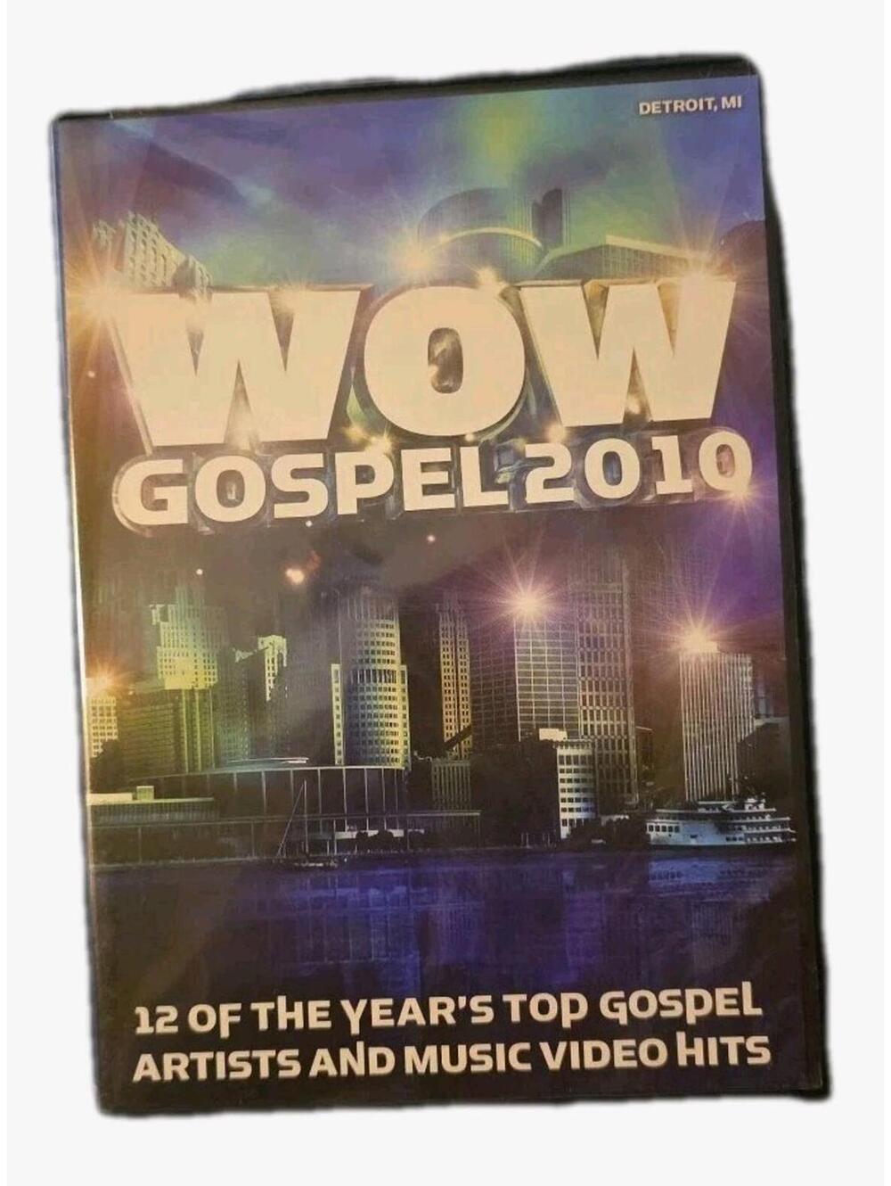 WOW Gospel 2010 (DVD, 2010) 12 Top Gospel Artists & Music Video Hits New Sealed